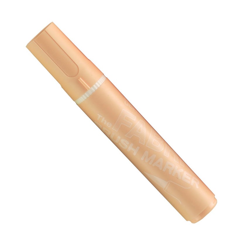 UCHIDA Marvy Fabric Brush Point Marker Art Supplies, Flesh Tone